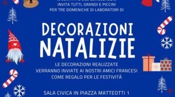 Decorazioni natalizie comitato gemellaggio