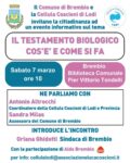 Locandina evento 7 marzo 2026