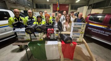 famiglia-corsini-donazione-protezione-civile-brembio